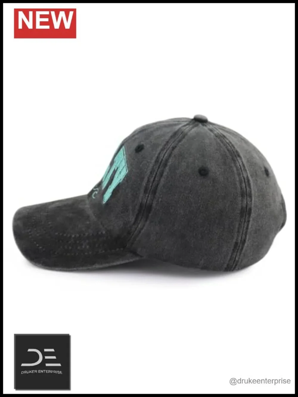 Funny Salty Embroidery Baseball Cap, Cotton Adjustable Hat